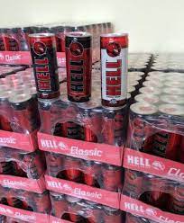 Hell Energy Drinks Supplies